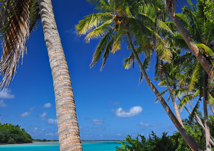 Beach in the Cook Islands